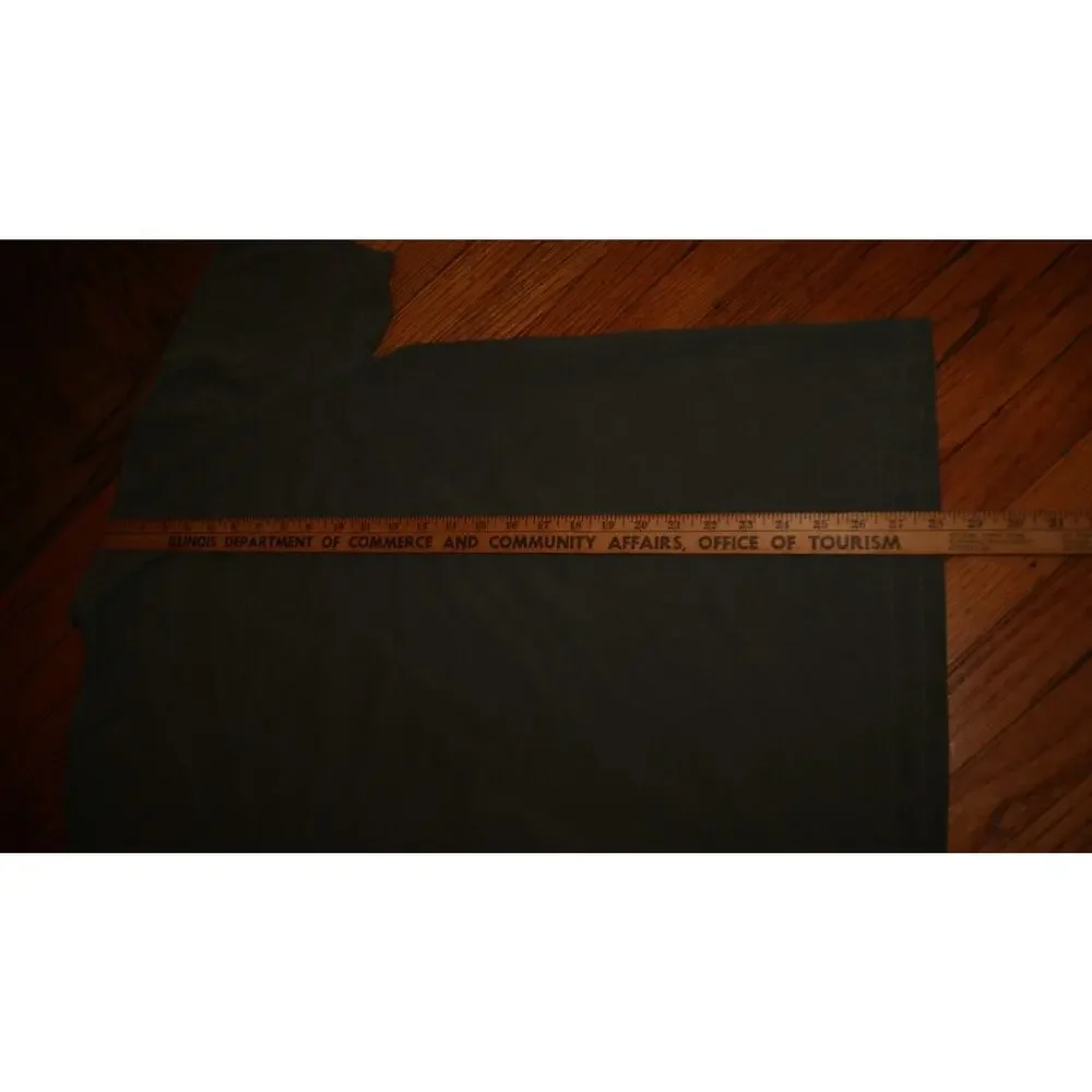 Foxglove Daisy Tulip Flower Screen Print Olive Green XL TShirt Comfort Colors - Picture 7 of 7